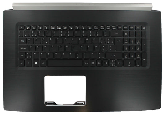 Clavier Azerty BE pour ordinateur portable Acer + capot supérieur, rétroéclairé