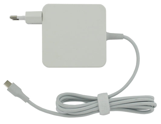 Chargeur mural USB-C pour ordinateur portable 65W Blanc