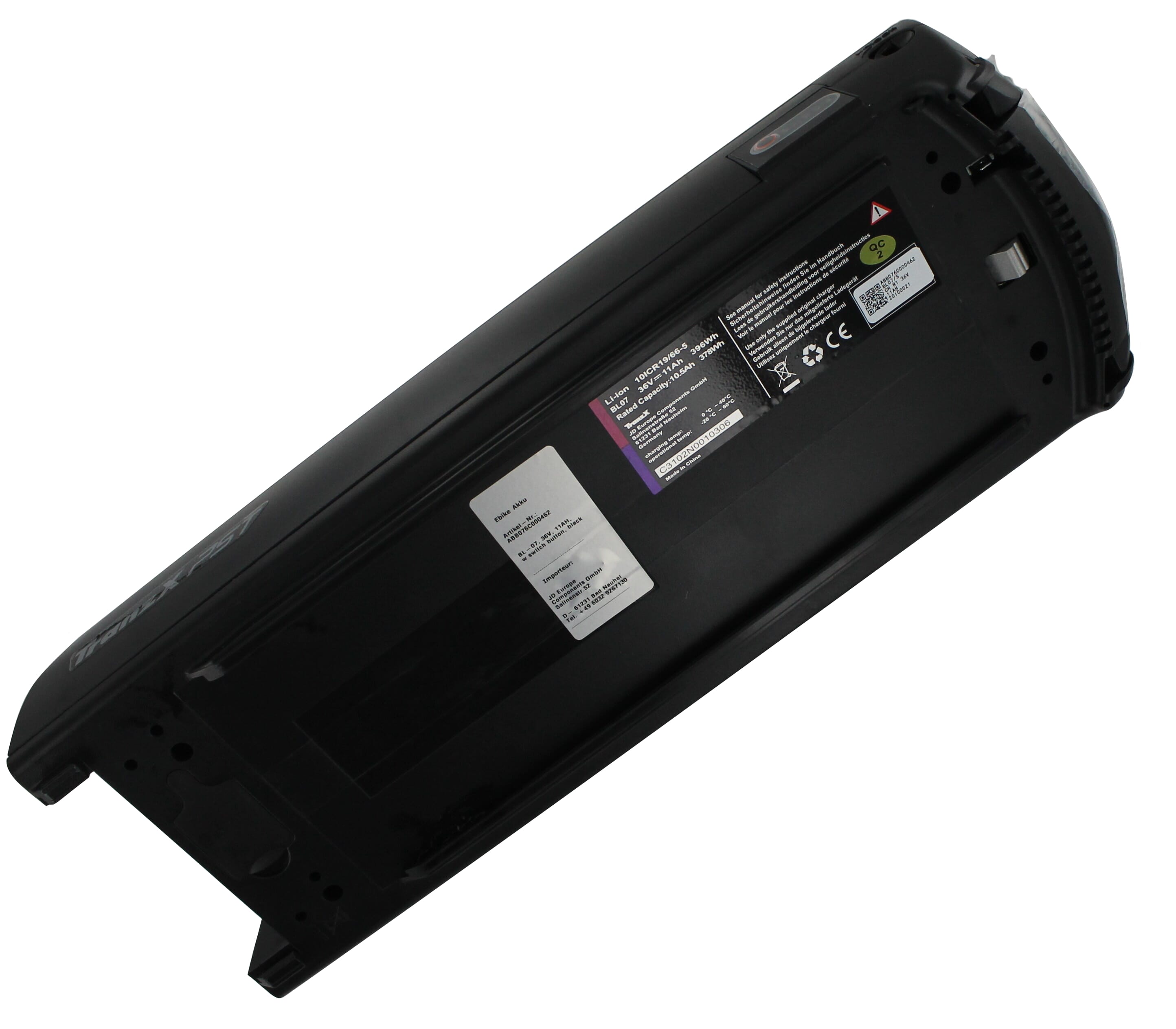 TranzX BL-07 Fietsaccu 36V 11Ah