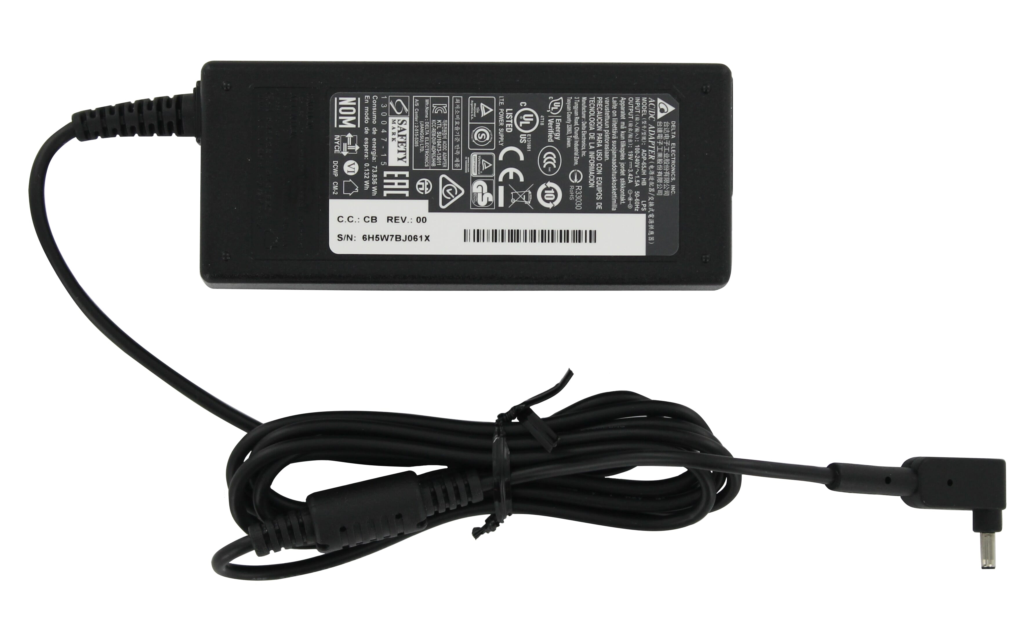 Acer Tablet AC Adapter  19V 65W