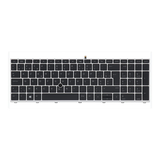 Clavier HP pour ordinateur portable Azerty BE + Trackpoint, rétroéclairage