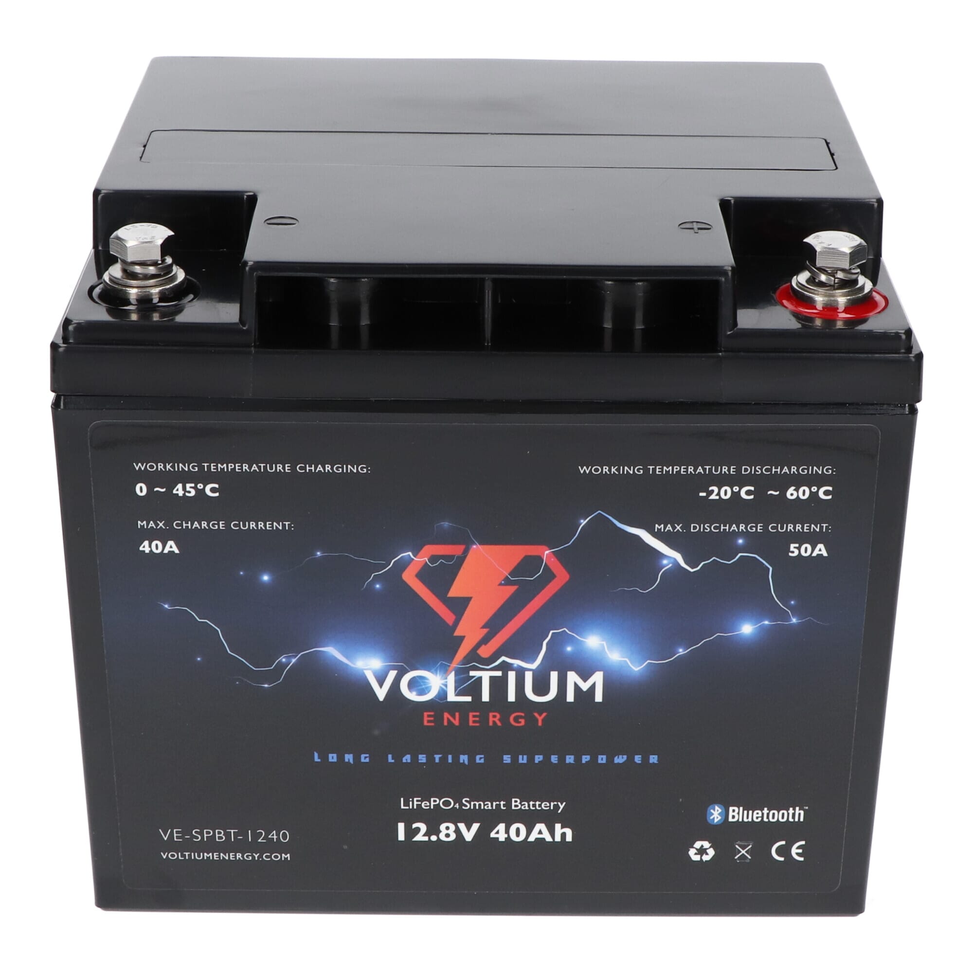 Voltium Energy LiFePO4 Akku 12,8V - 40Ah