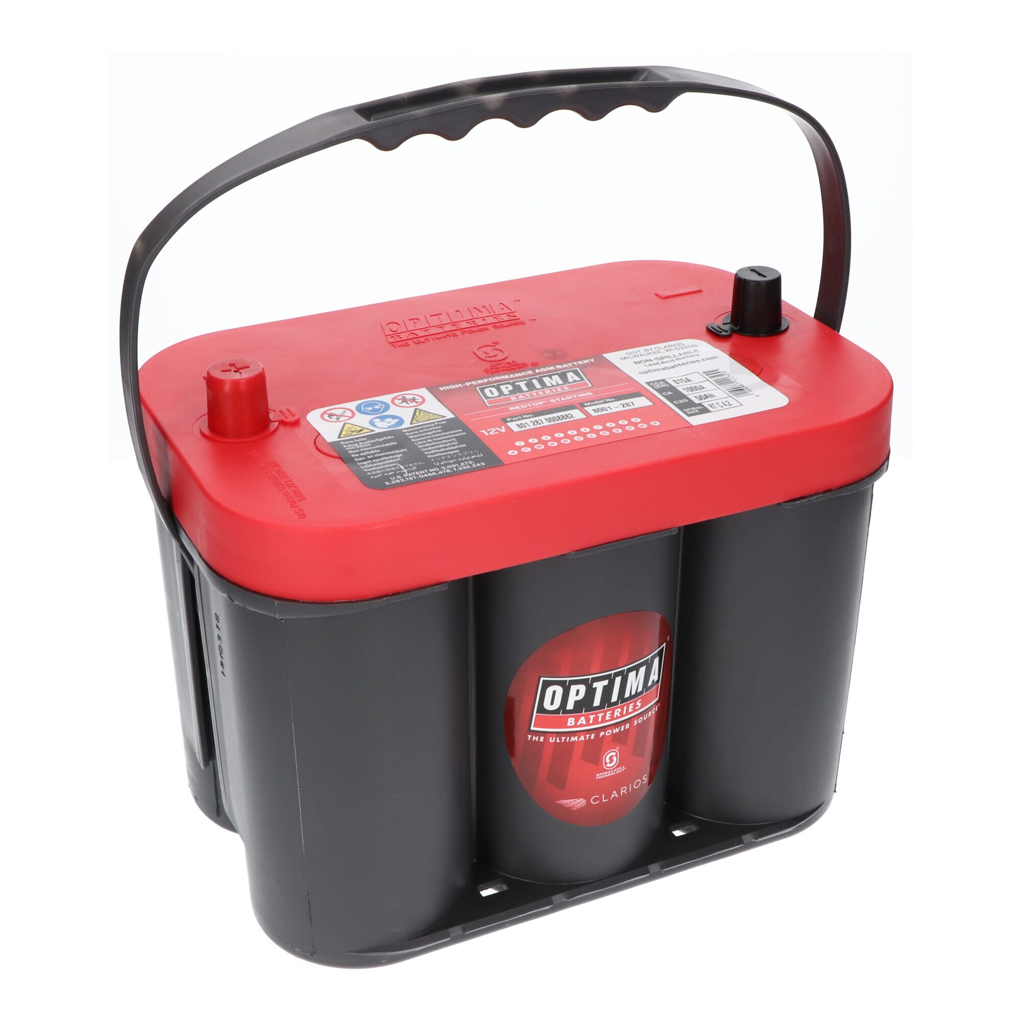 Optima Red Top Accu 12V 50Ah RT C-4.2