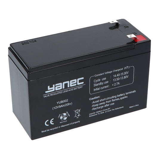 Yanec Lead Battery 12V 9Ah