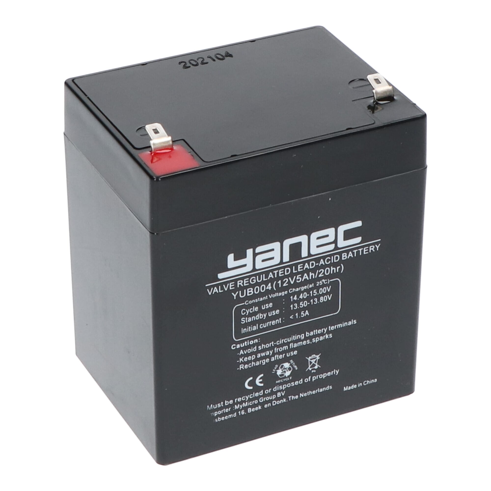 Yanec Lead Battery 12V 5 Ah