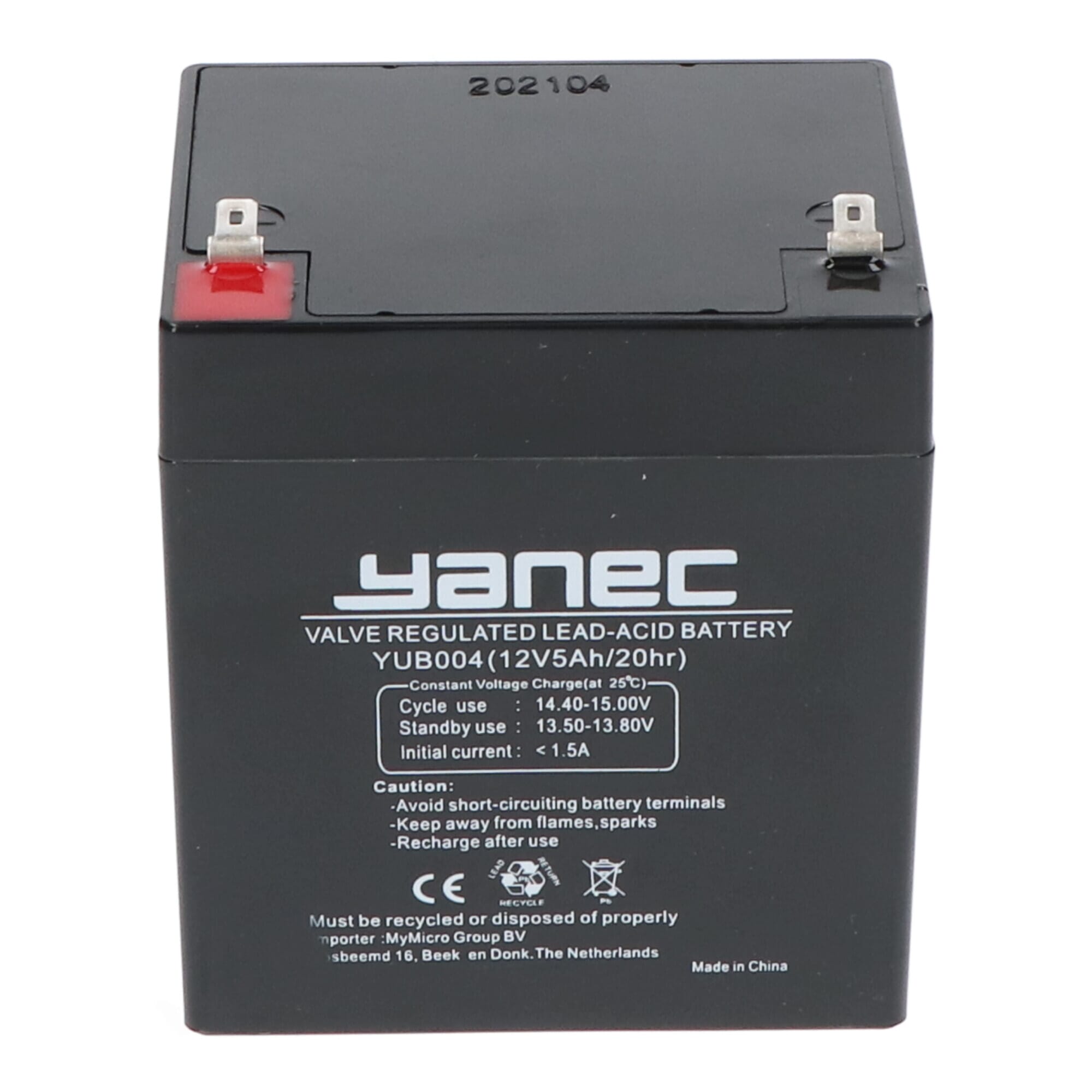 Yanec Lead Battery 12V 5 Ah