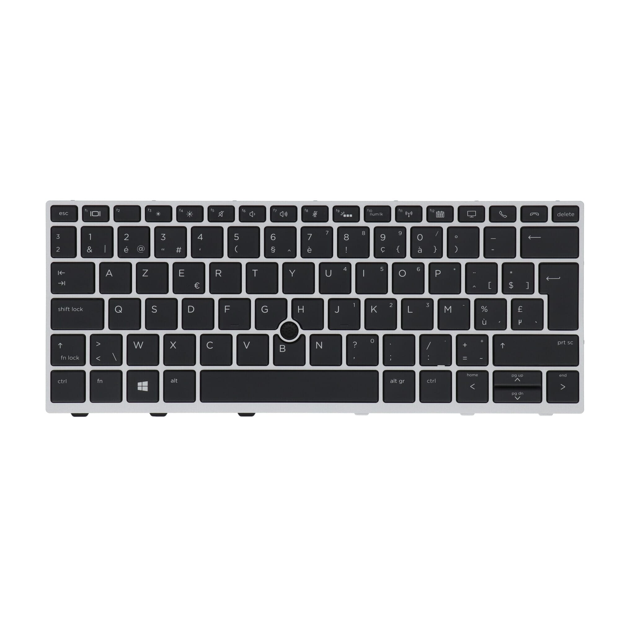 HP Laptop Toetsenbord Azerty BE + Trackpoint, Backlit