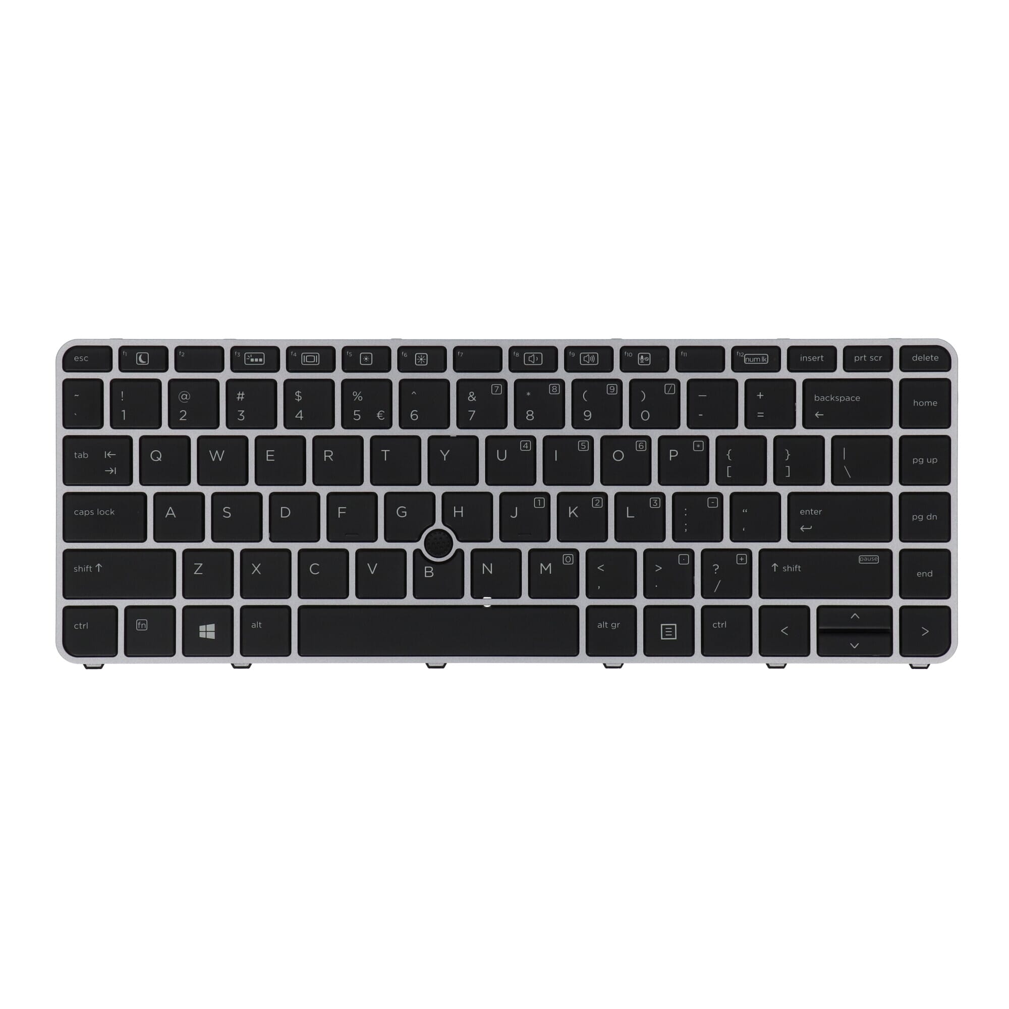 HP Laptop Tastatur Qwerty US + Stickpoint, Beleuchtung
