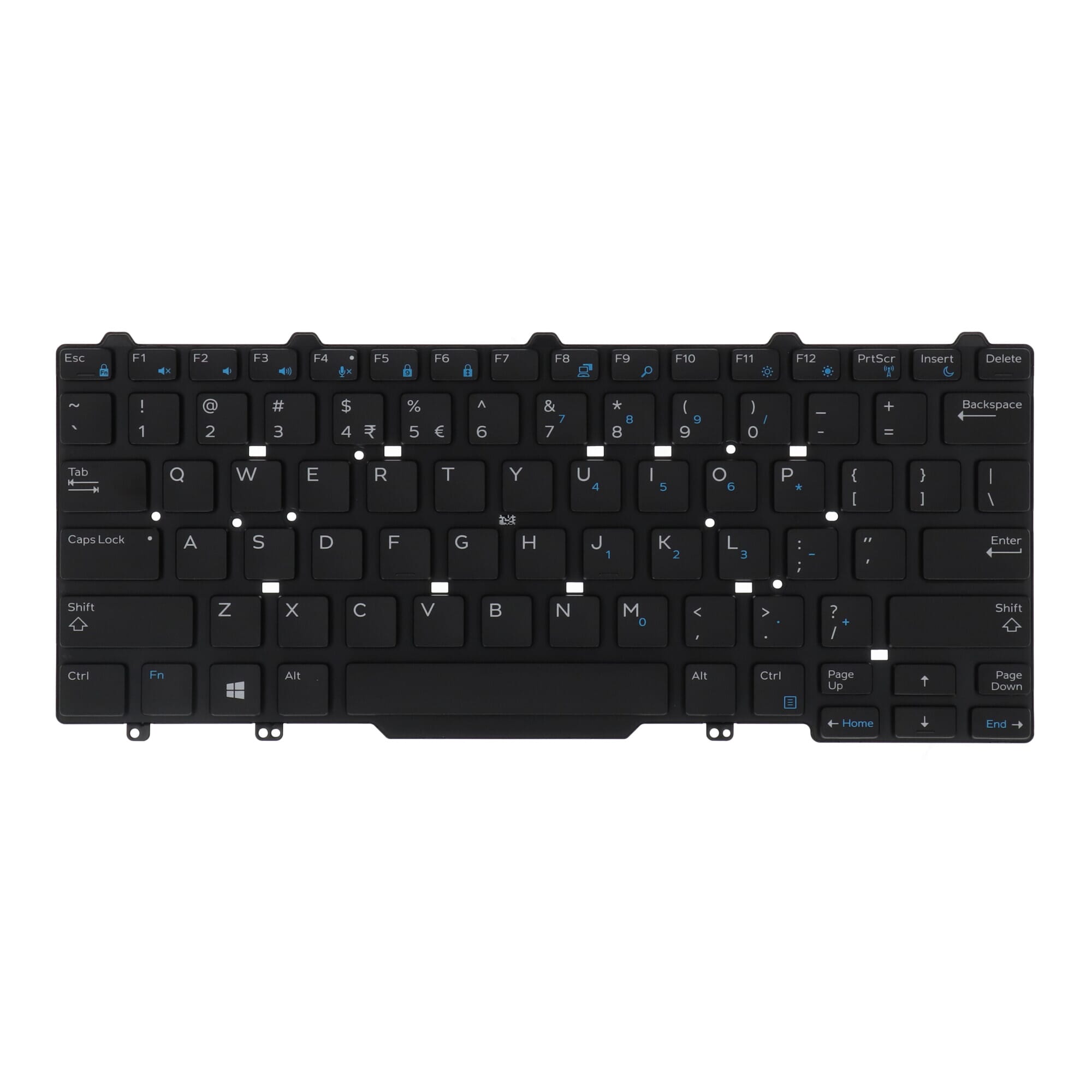 Dell clavier d'ordinateur portable Qwerty US