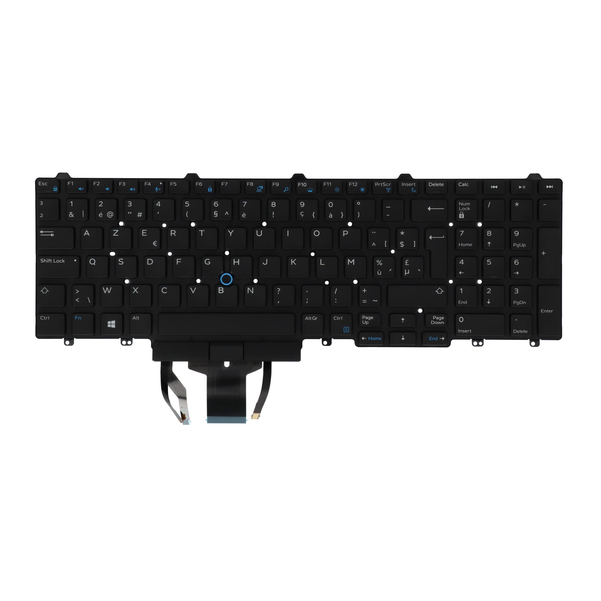 Dell Laptop Keyboard Azerty BE