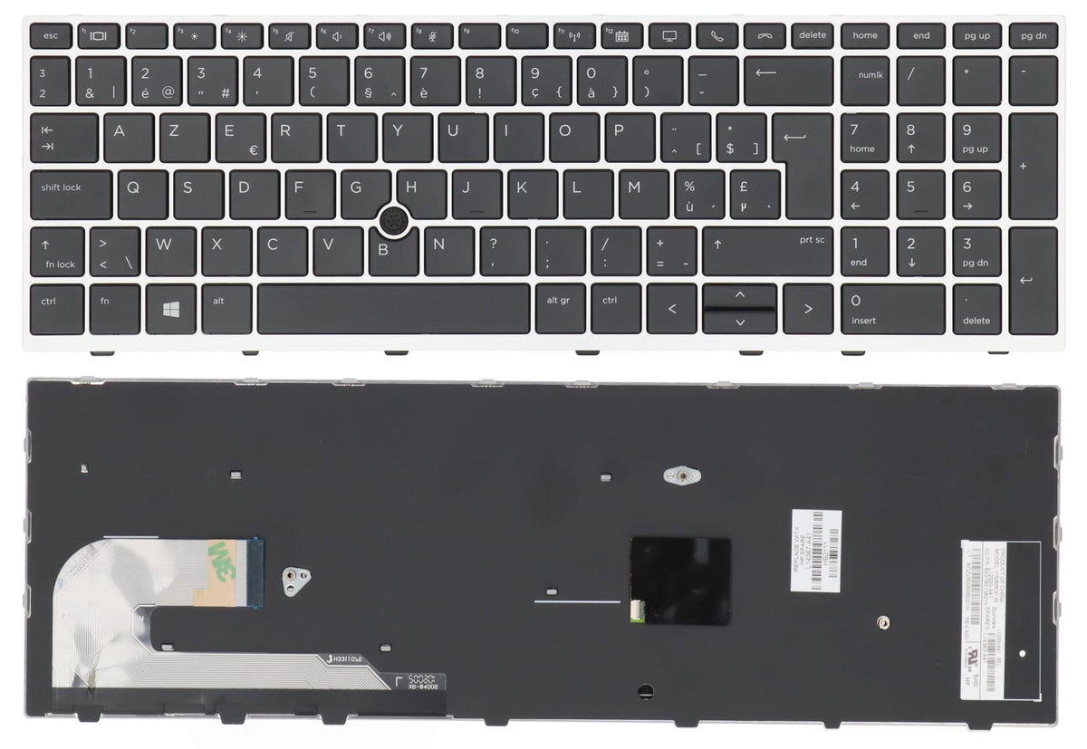 HP Laptop Internal Keyboard Azerty BE + Trackpoint