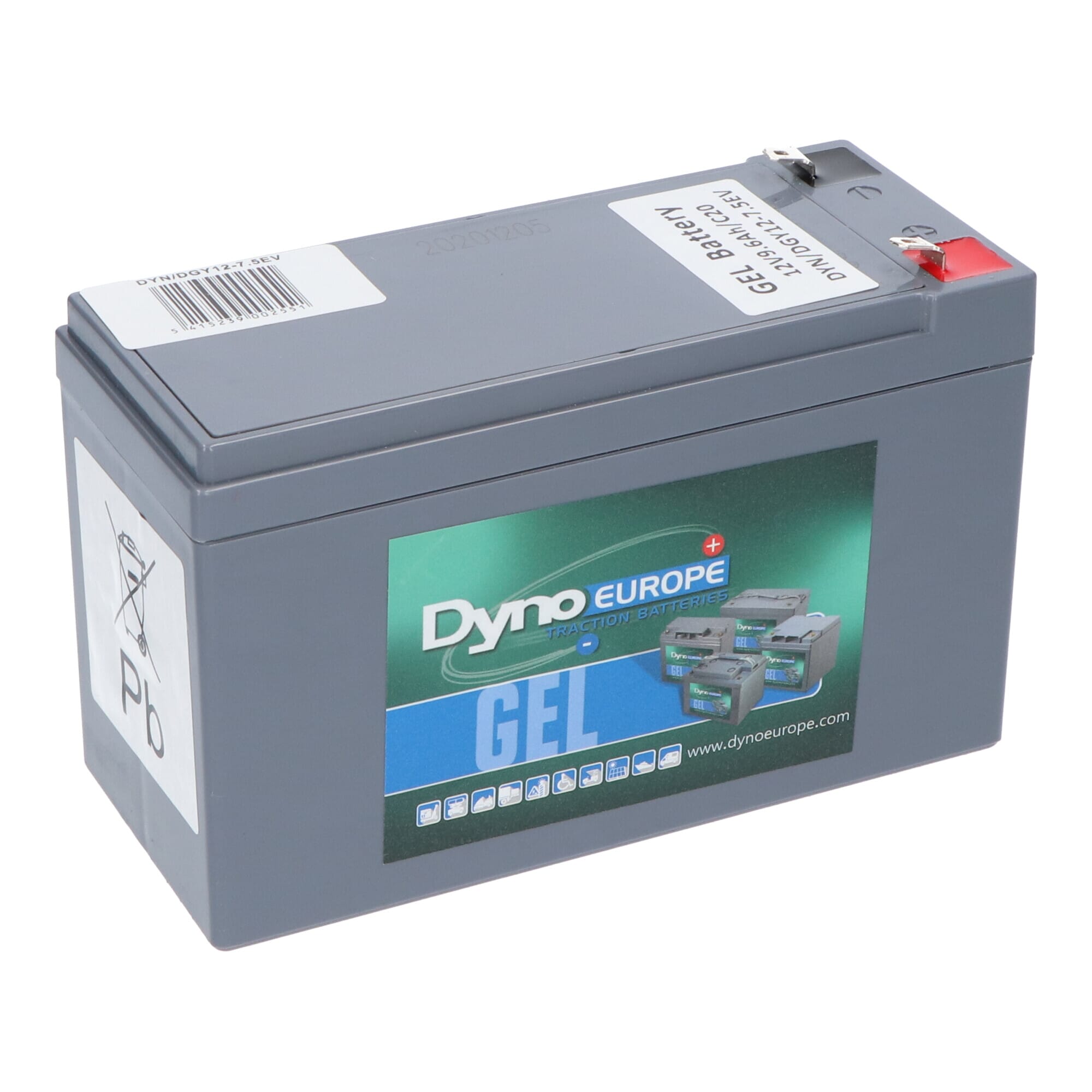 Gel battery 12V 7.5Ah