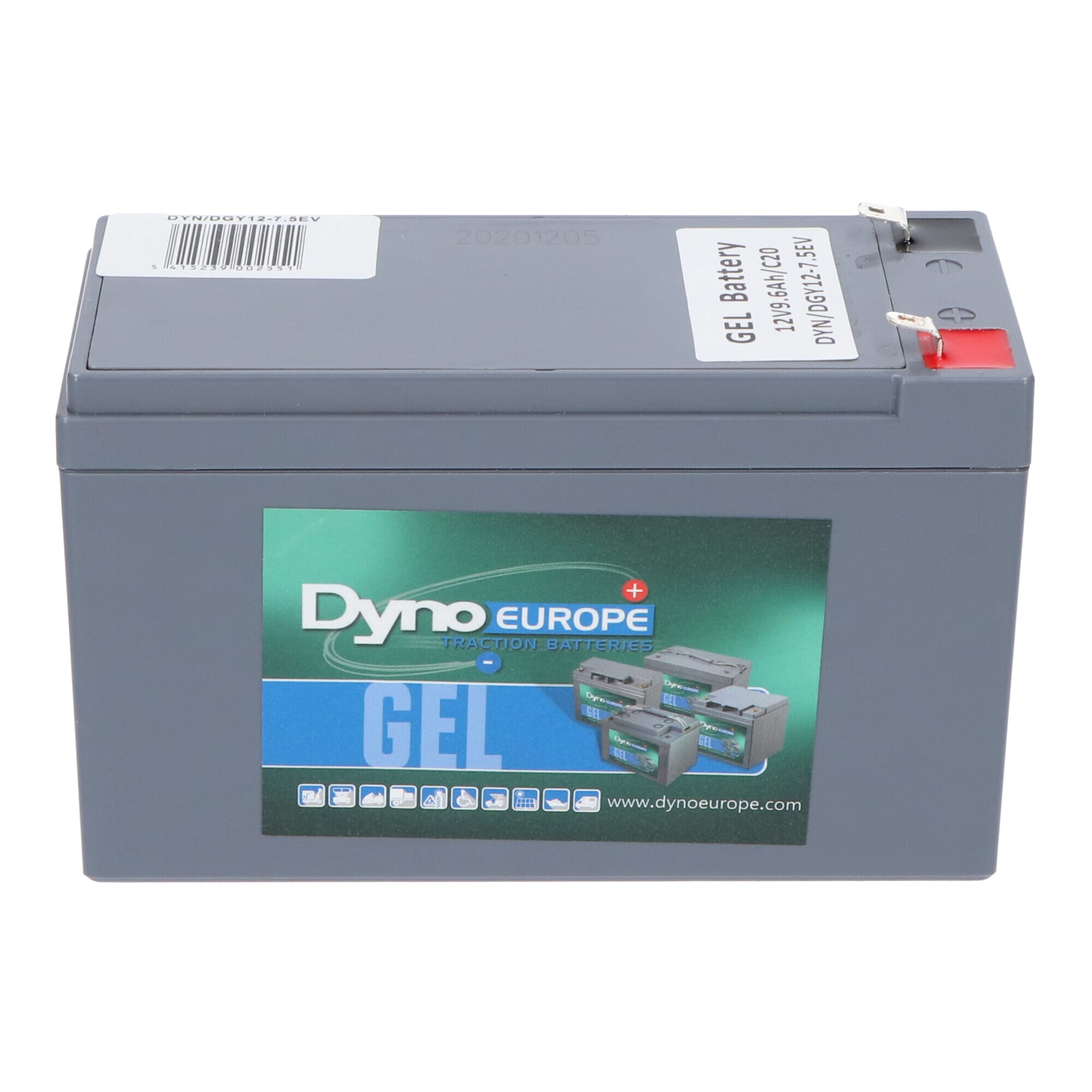Gel battery 12V 7.5Ah