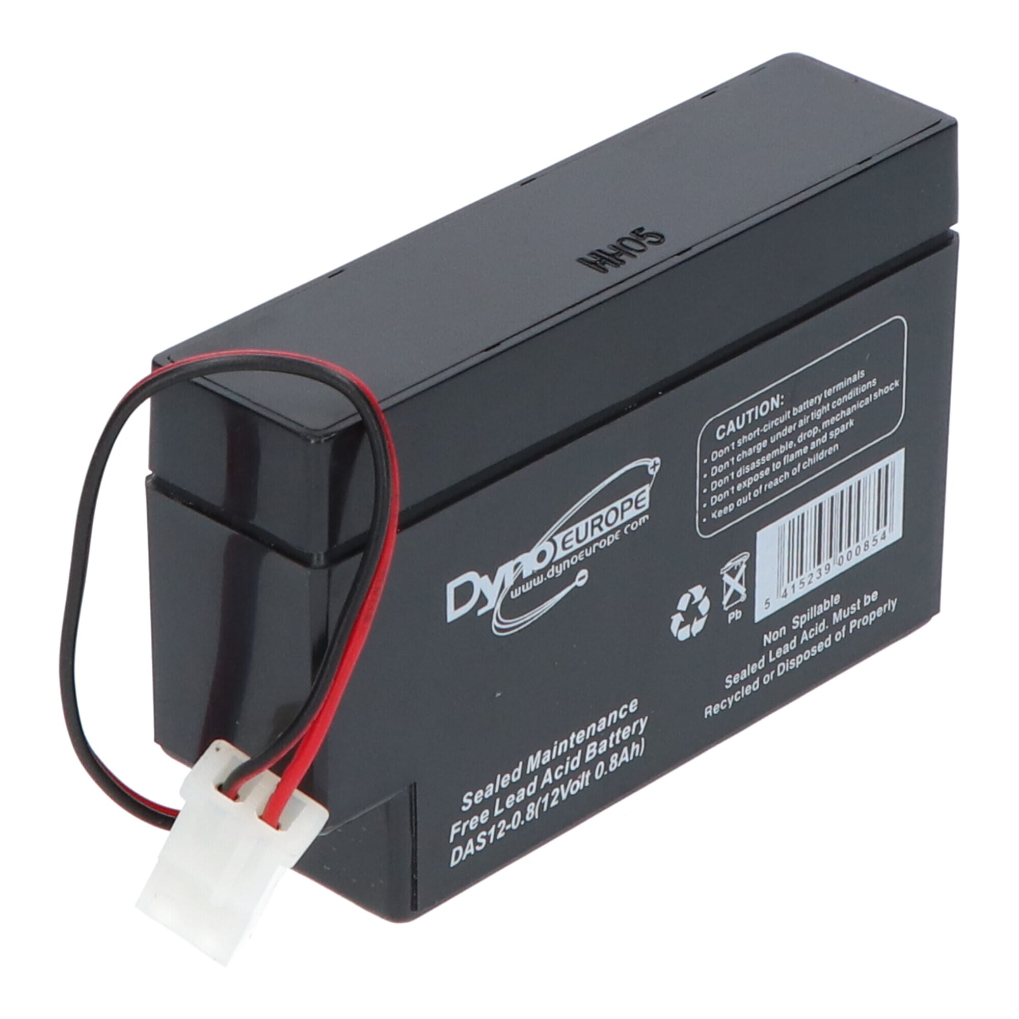 Dyno Lead Acid Battery 12V 0.8Ah