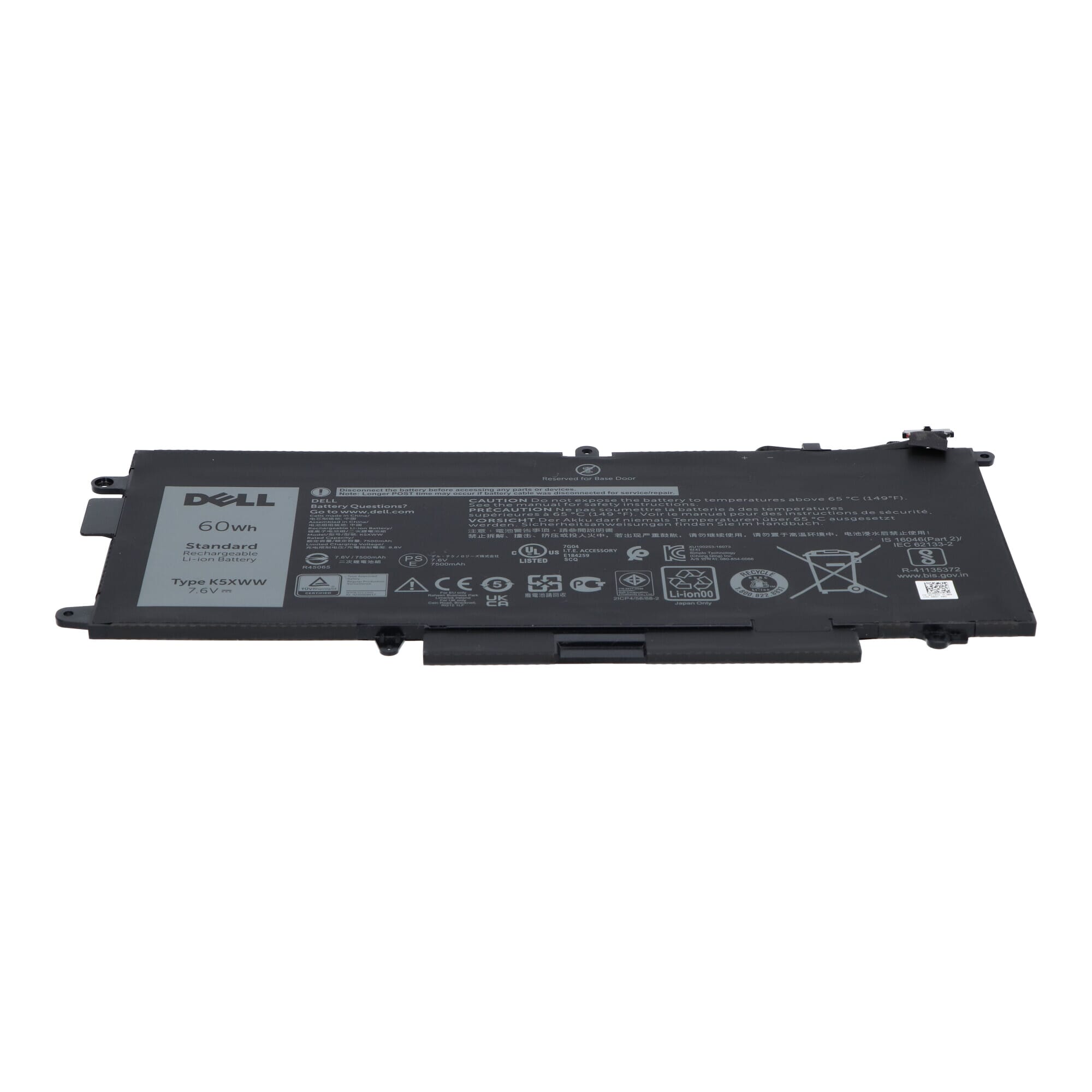 Batterie d’ordinateur portable Dell 7900 mAh