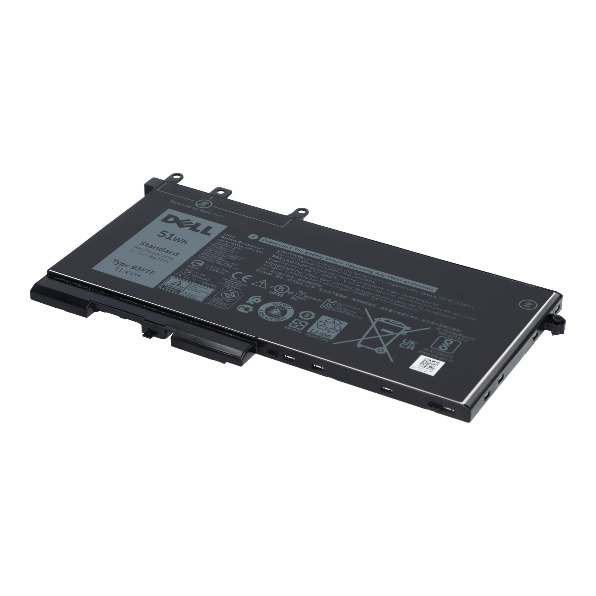 Batterie d’ordinateur portable Dell 4250 mAh