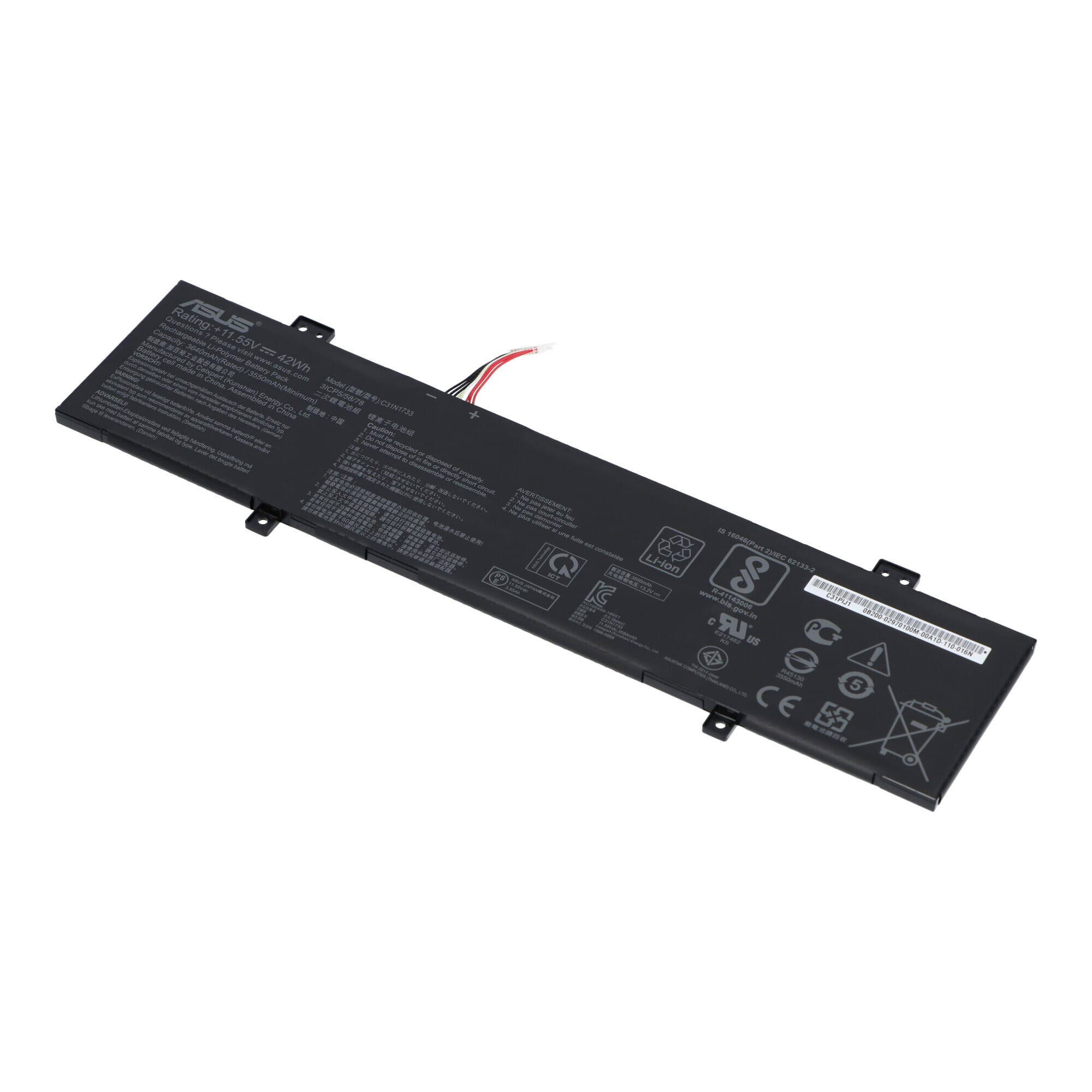 Asus Laptop Battery 3550 mAh