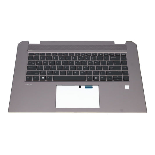 Clavier QWERTY US pour ordinateur portable HP + capot supérieur, rétroéclairé