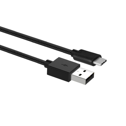 ACT USB-A-Stecker auf USB-C Stecker Lade- und Synchronisationskabel 1m Nylon