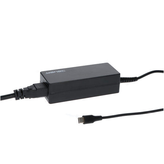 Yanec Ordinateur portable Adaptateur USB-C AC 65W Noir