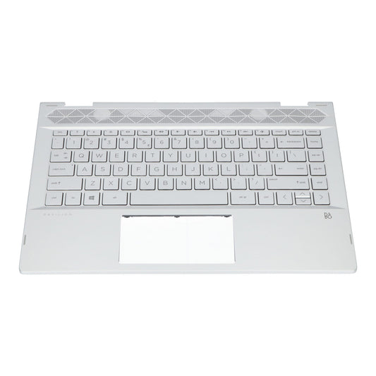 Clavier QWERTY US pour ordinateur portable HP + capot supérieur, rétroéclairage