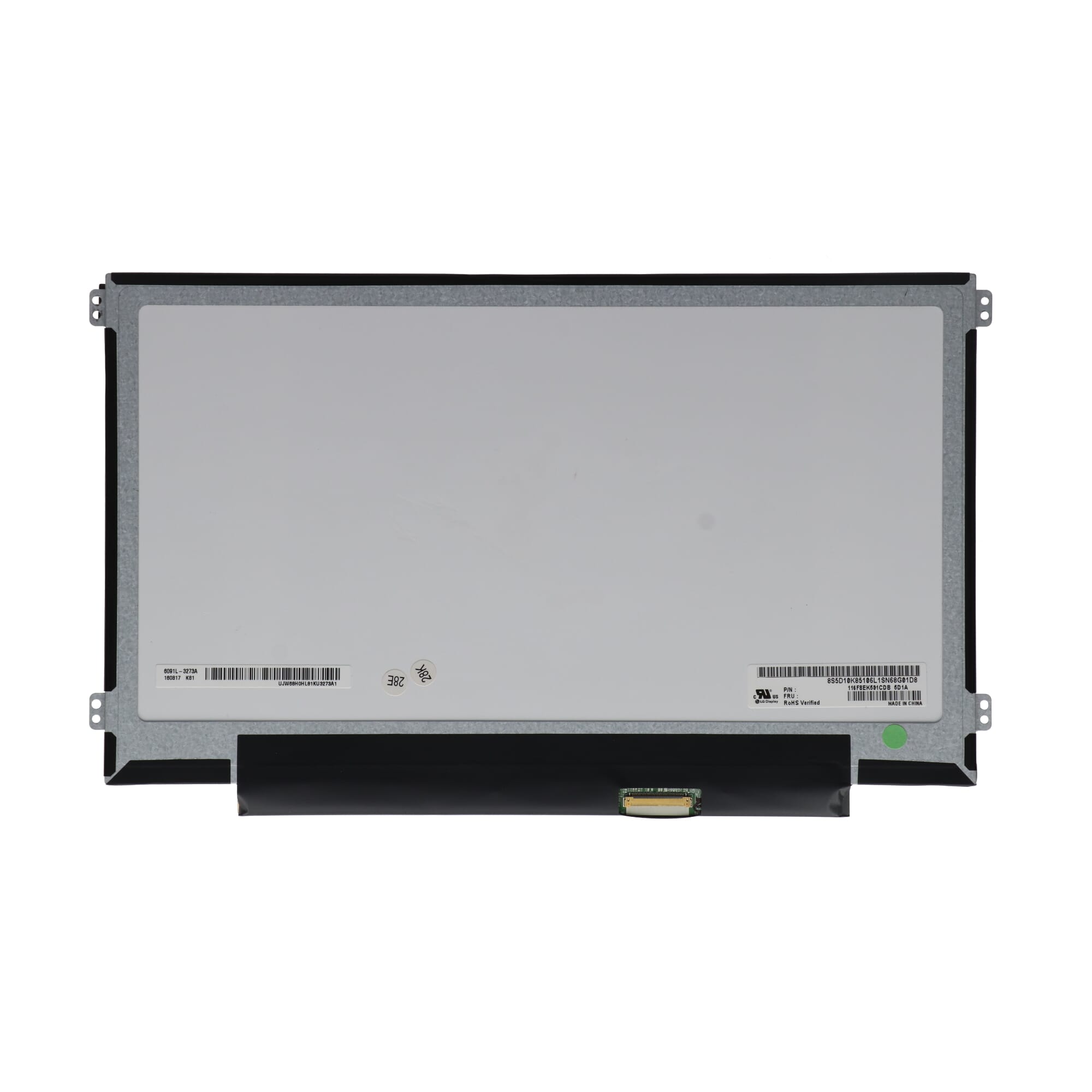 11.6 inch LCD Screen 1366x768 Gloss 40Pin eDP 20mm, Touch