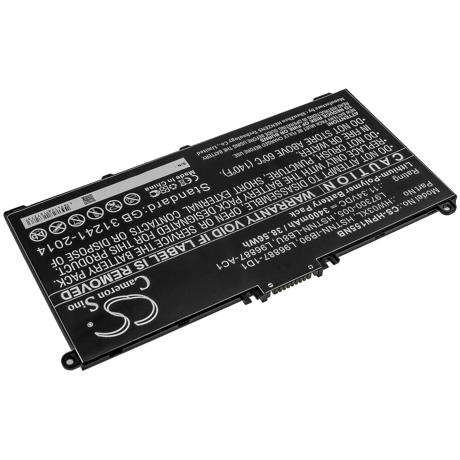 Laptop Battery 3400mAh