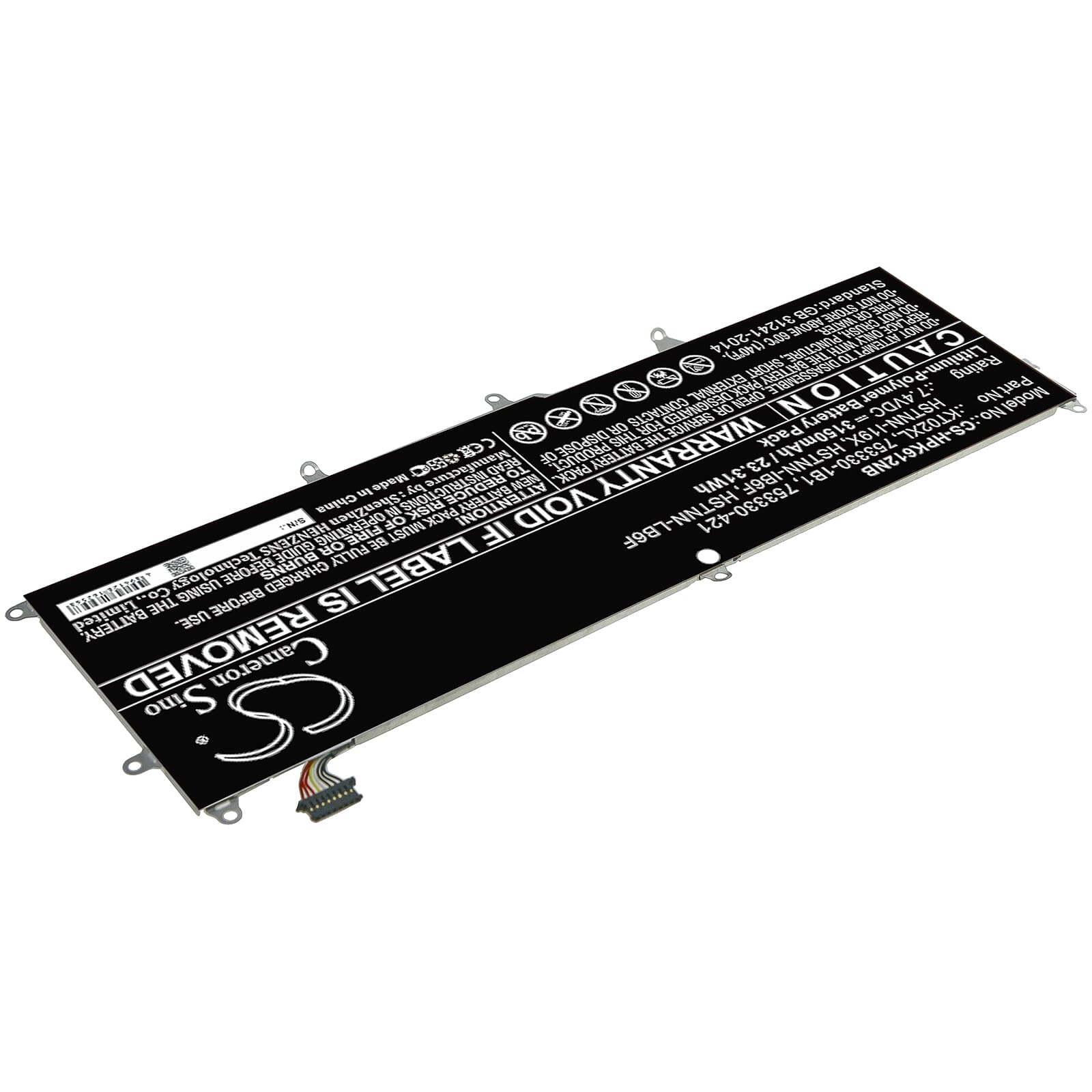Batterie d’ordinateur portable (clavier) 3150mAh