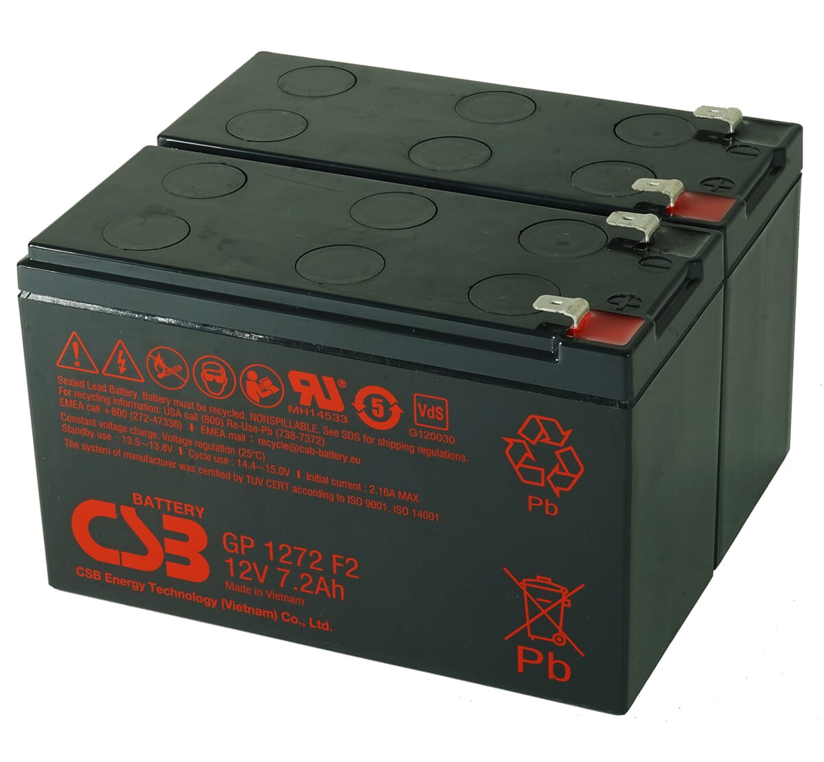 Kit de remplacement de batterie UPS CSB RBC113