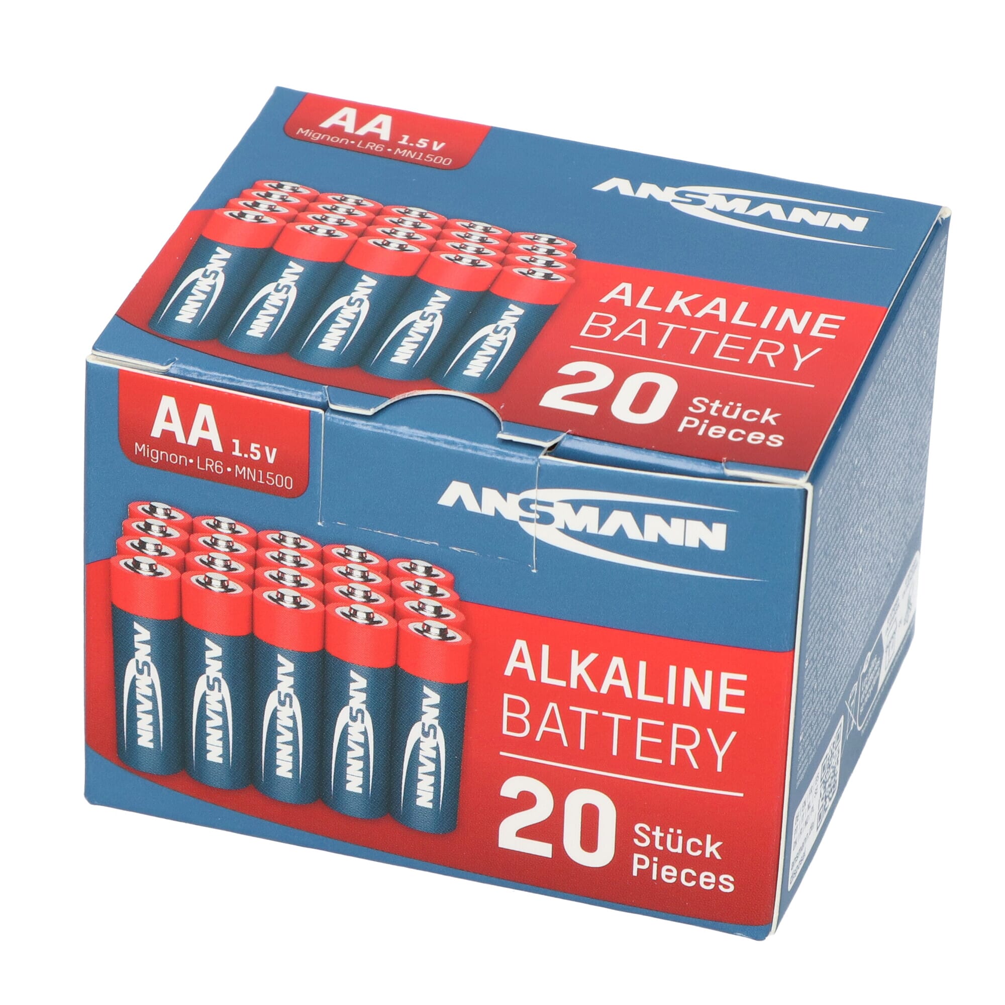 Ansmann Alkaline battery mignon AA / LR6 20 pcs. Box