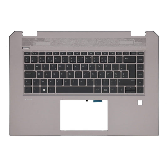 Clavier HP pour ordinateur portable Azerty BE + capot supérieur, rétroéclairé