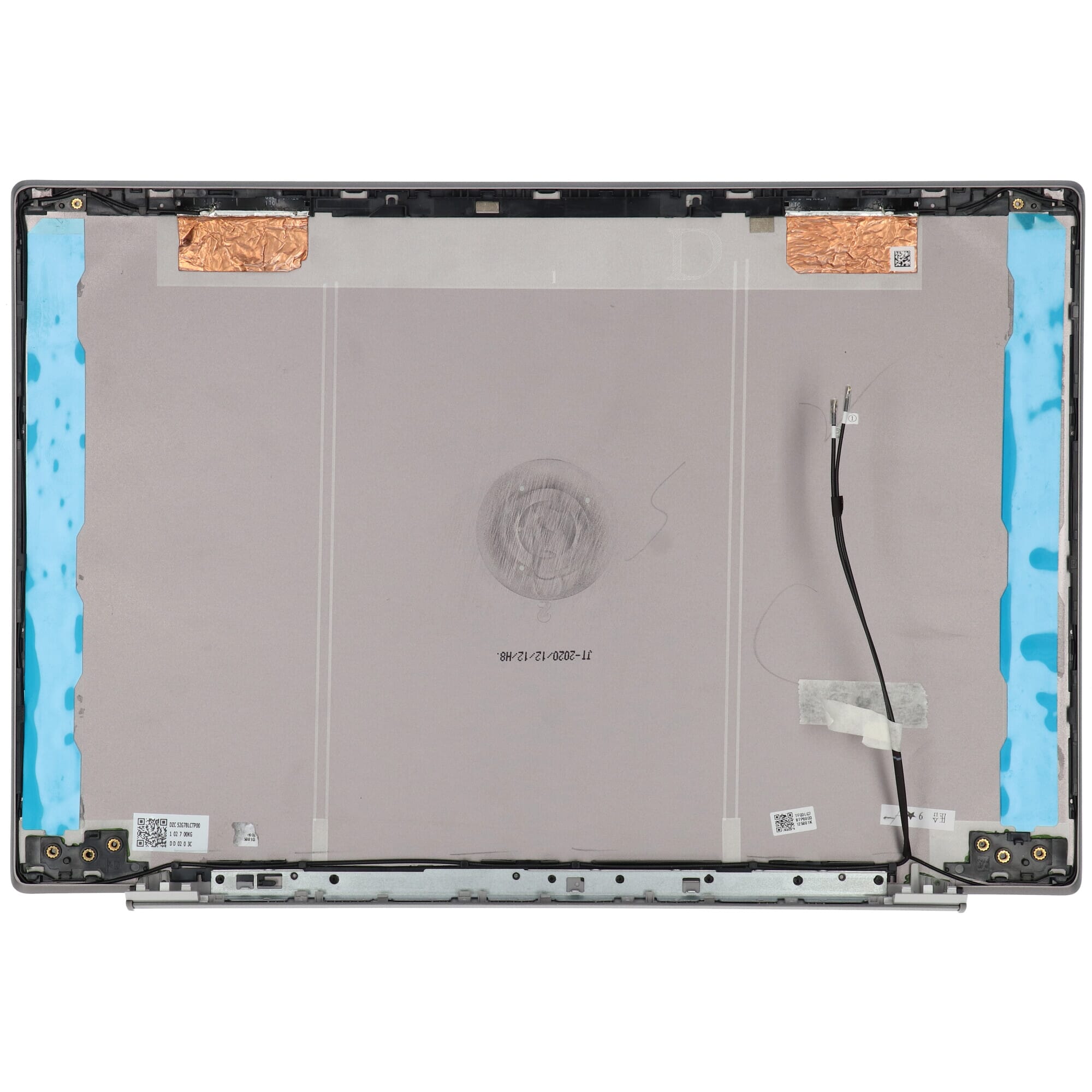 HP Laptop LCD Back Cover - Silver - 220/250nits Models