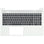 HP Laptop-Tastatur Qwerty US + obere Abdeckung