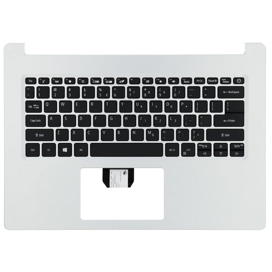 Acer Laptop Tastatur Qwerty US + Top Cover - Silber