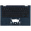 Acer Laptop Toetsenbord Azerty BE + Top Cover - Blauw