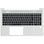 HP Laptop Keyboard Azerty BE + Top Cover, Backlight
