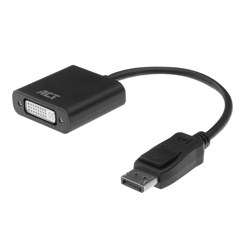 ACT 0.15 meter DisplayPort to DVI female adapter
