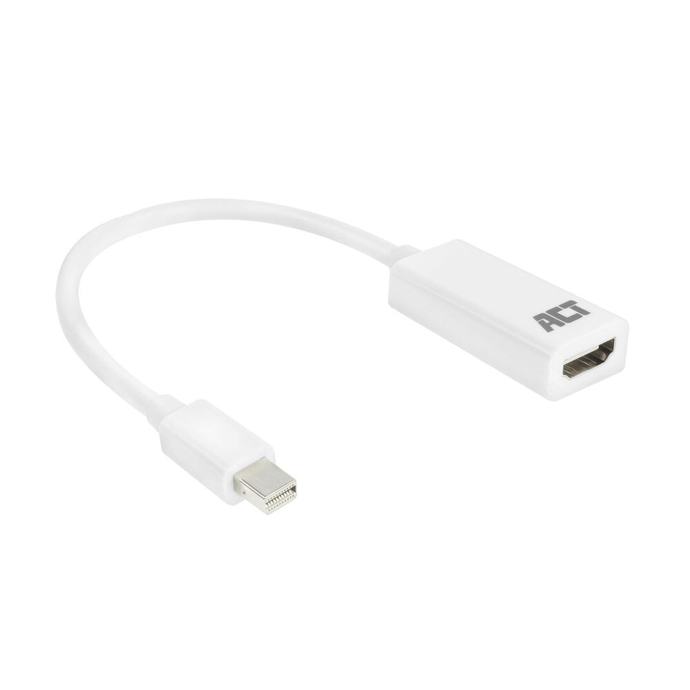 ACT 0.15 meter Mini DisplayPort male to HDMI-A female