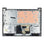 Lenovo Laptop Keyboard Qwerty US + Top Cover - Silver