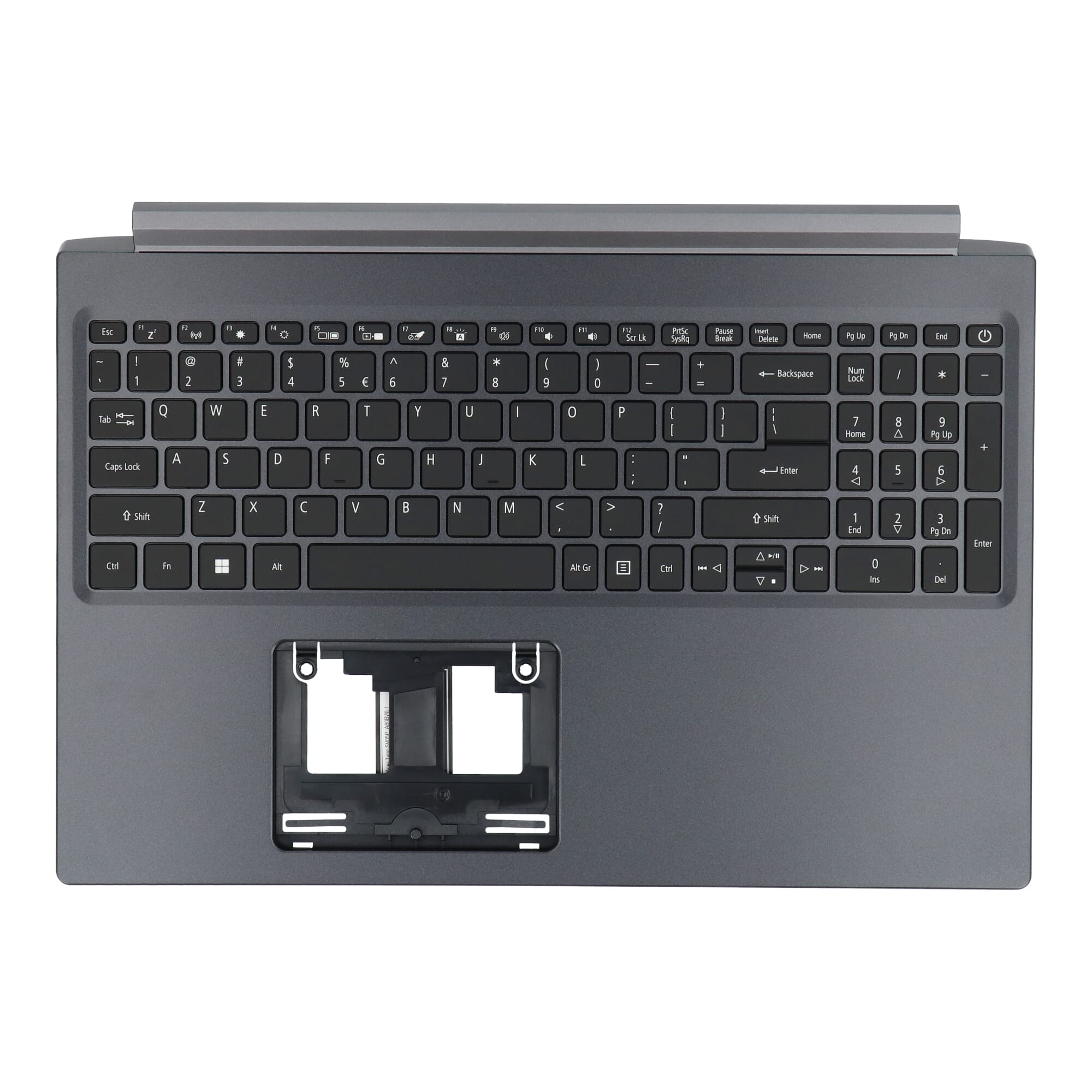 Clavier pour ordinateur portable Acer Qwerty US + Capot supérieur