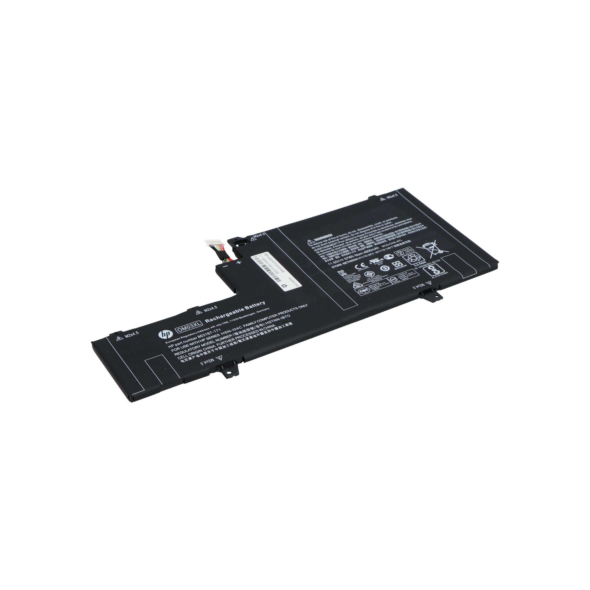 HP Batterie Ordinateur Portable 4930mAh