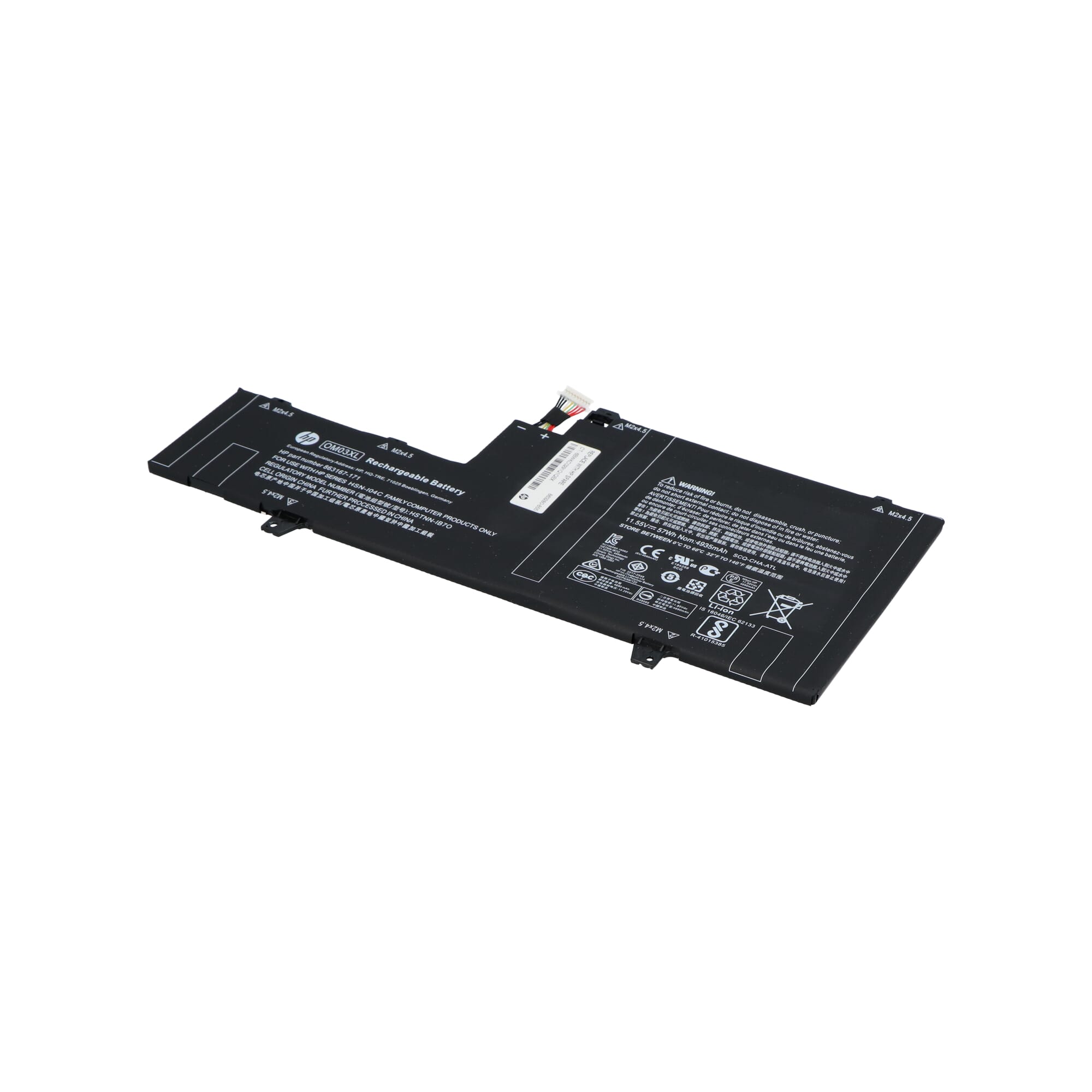 HP Batterie Ordinateur Portable 4930mAh