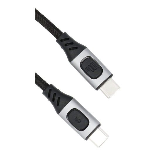 Câble de charge et de données Yanec USB-C vers USB-C 1 m en nylon (100 W)