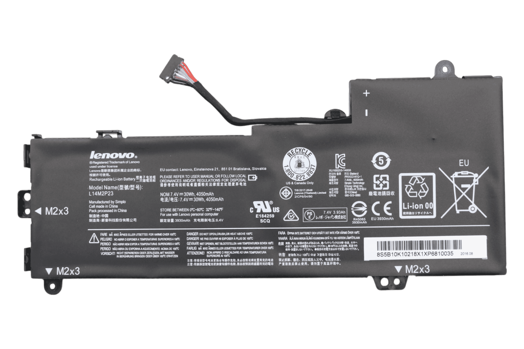 Lenovo Laptop Accu 4050 mAh