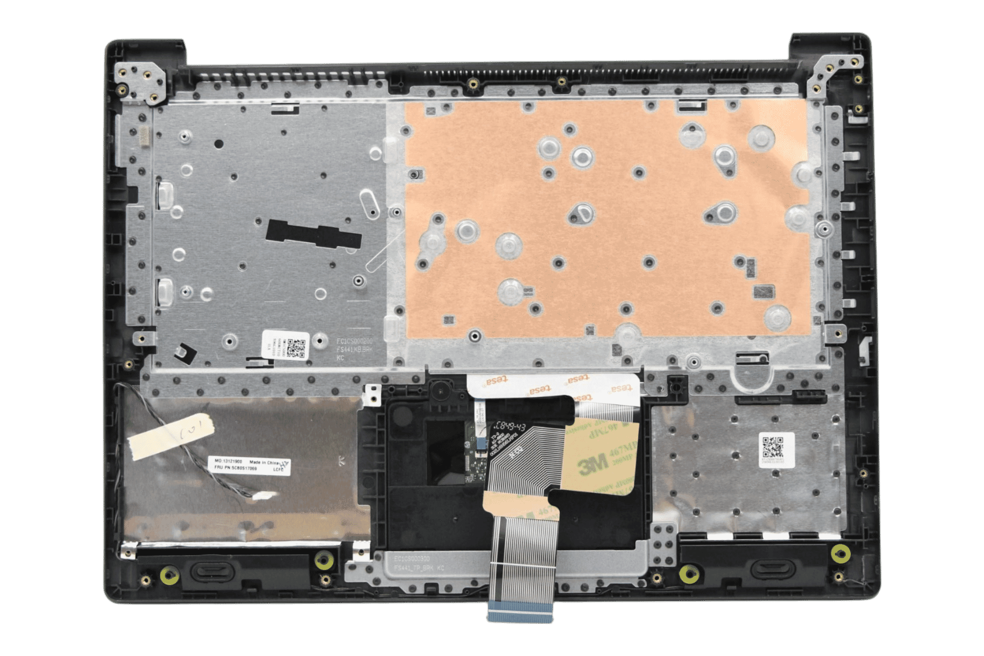 Lenovo Laptop Toetsenbord Azerty BE + Top Cover