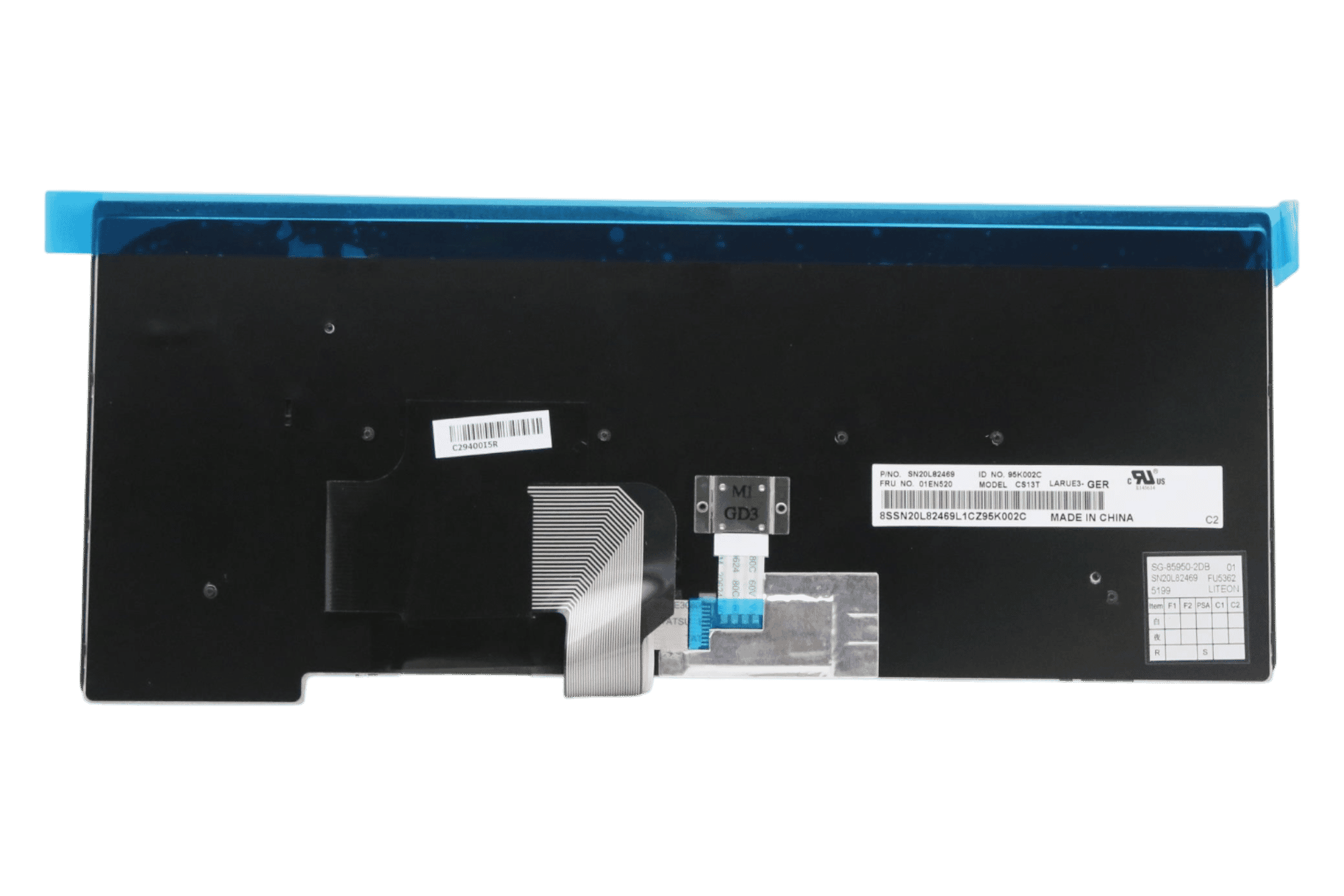 Lenovo Laptop Toetsenbord Qwertz DE