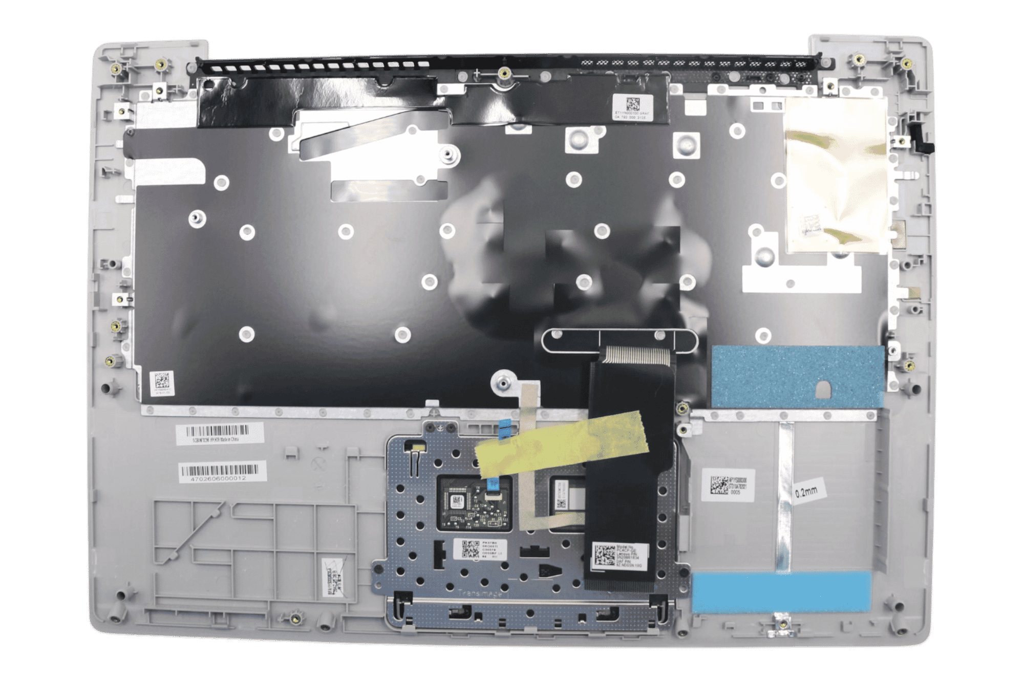 Lenovo Laptop Toetsenbord Qwertz DE + Top Cover