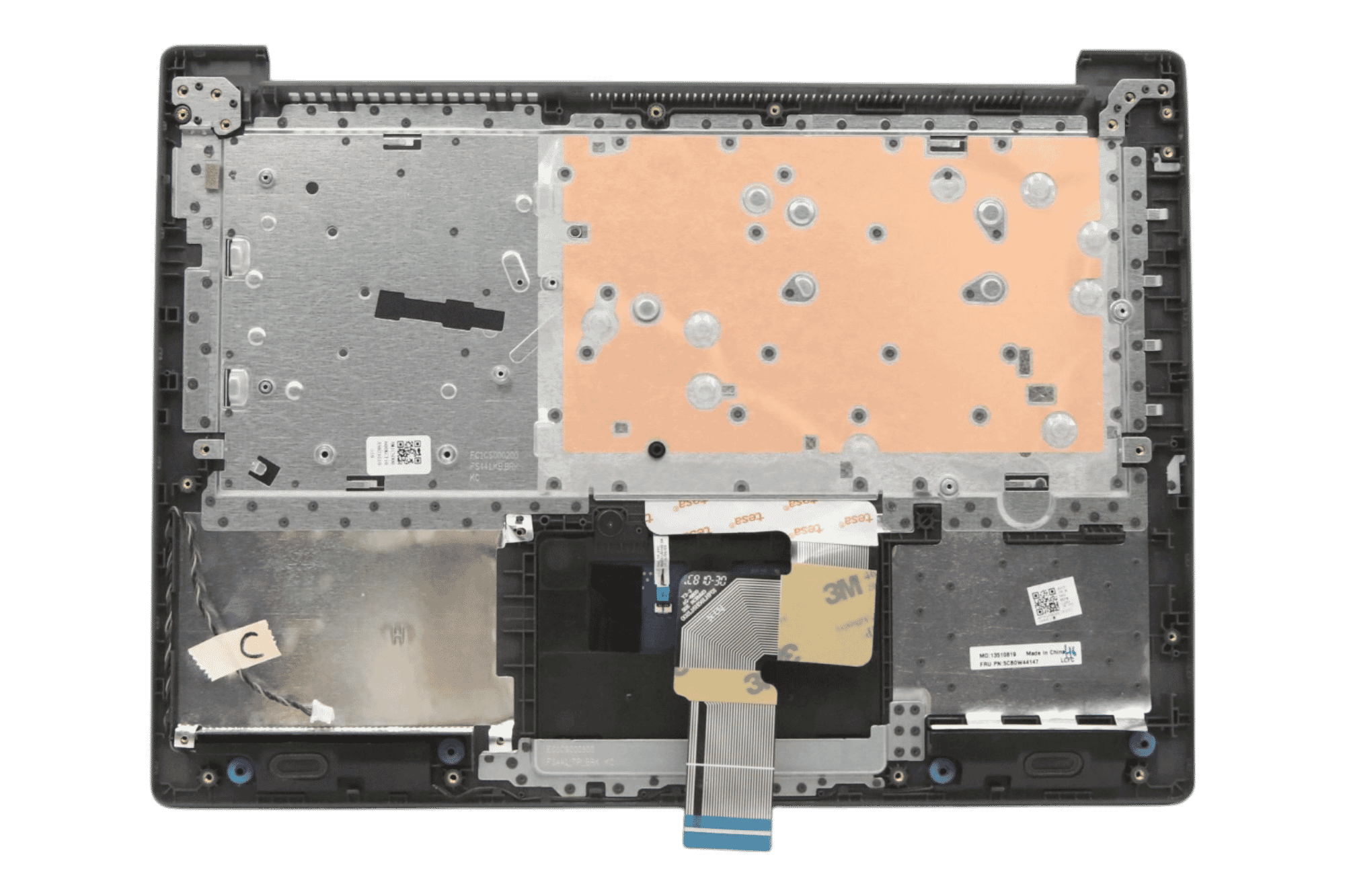 Lenovo Laptop Toetsenbord Qwertz DE + Top Cover