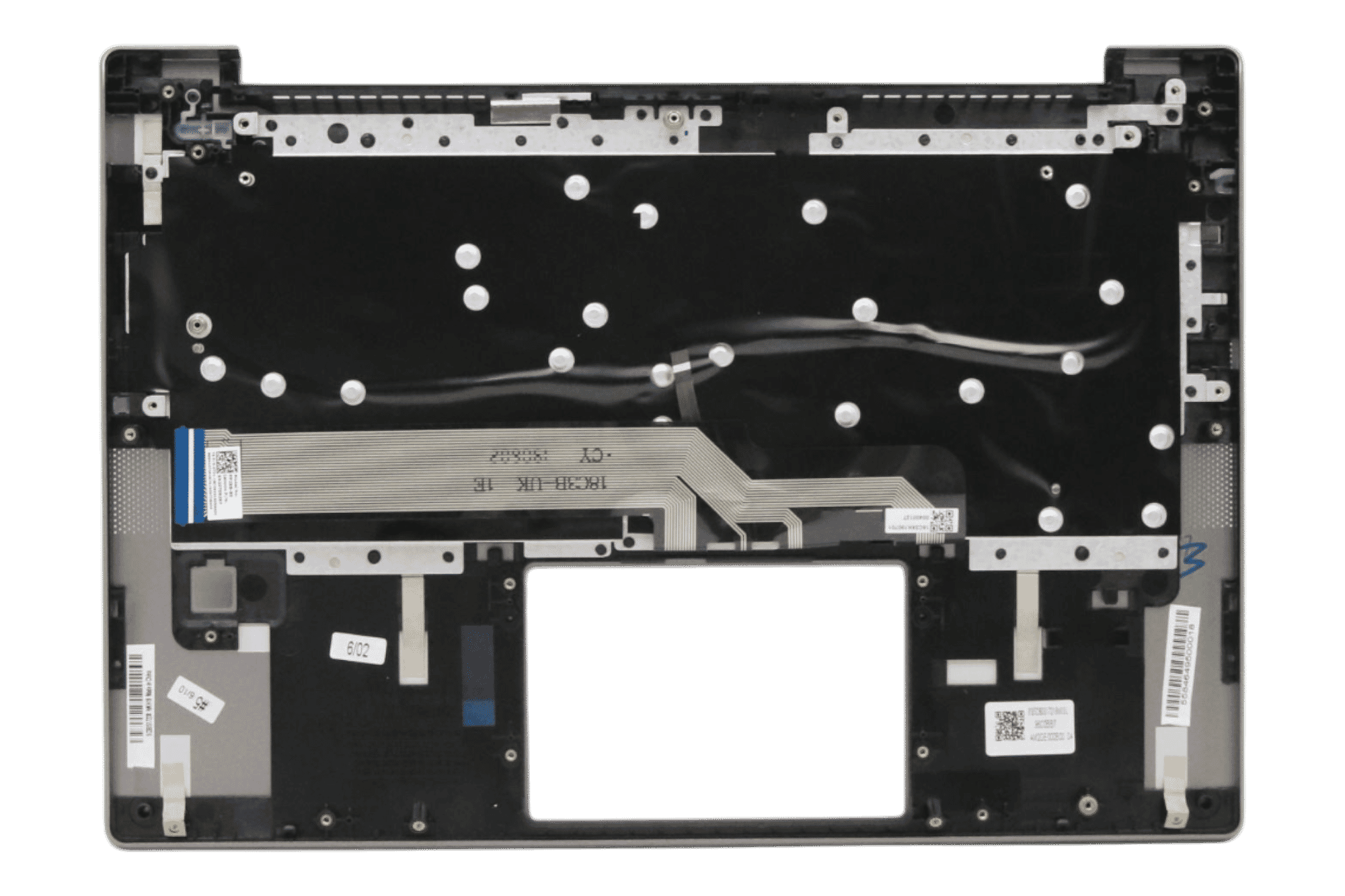 Lenovo Laptop Toetsenbord Azerty BE + Top Cover, Backlit, FP