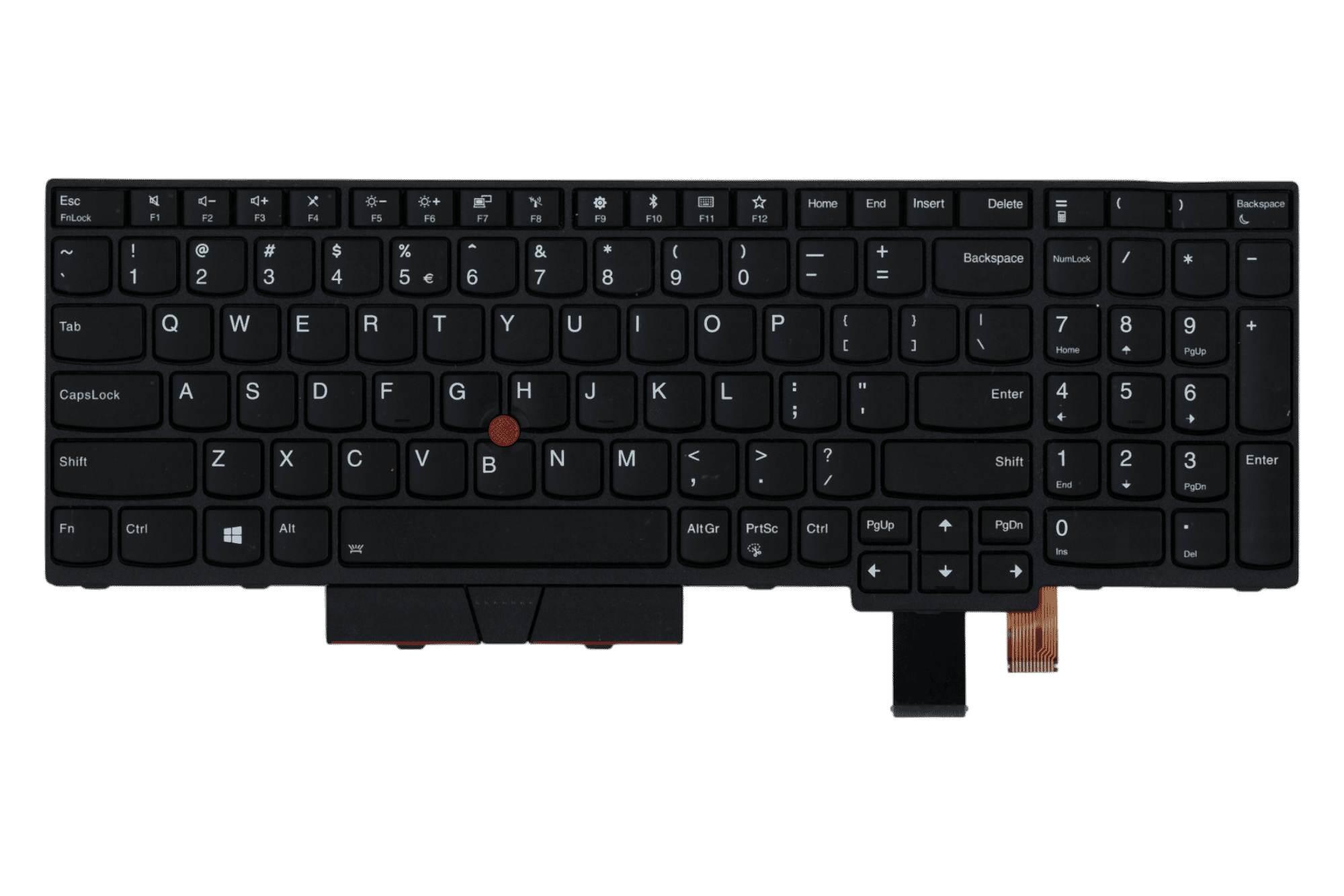 Lenovo Laptop Toetsenbord Qwerty US + Backlit